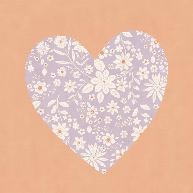 Servietten Boho Retro Heart II