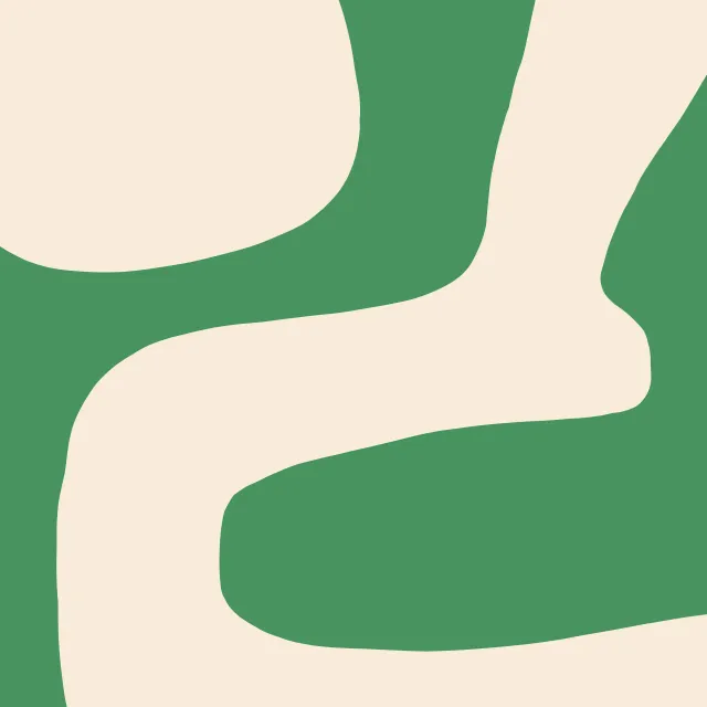 Raffrollo Abstrakte Form Grün