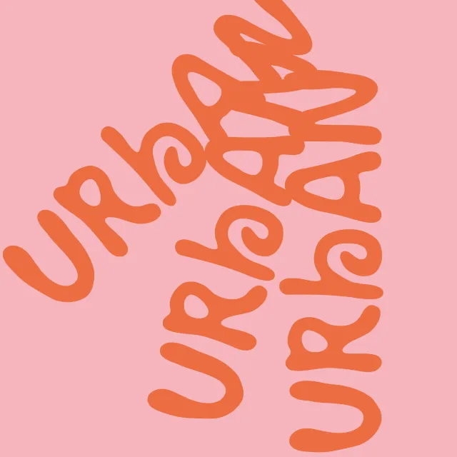 Tischdecke Orange Urabn Summer