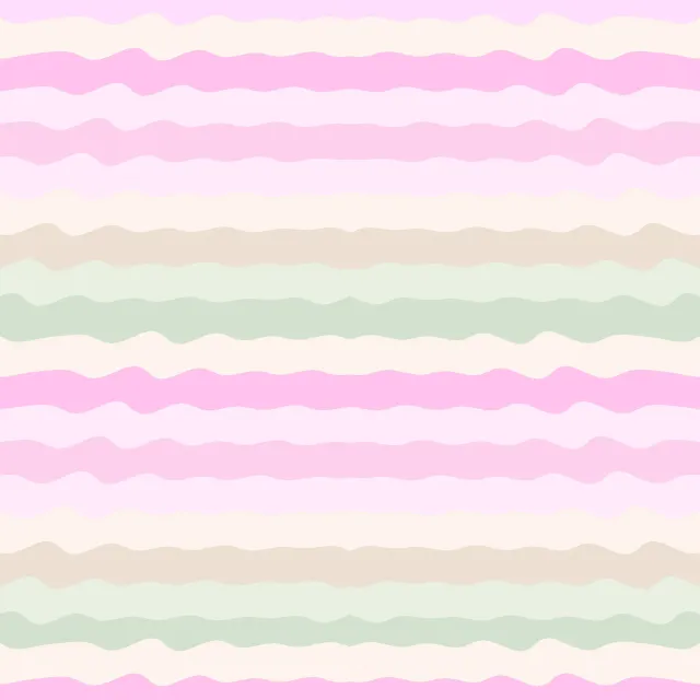 Tischdecke Regenbogen Wellen Muster