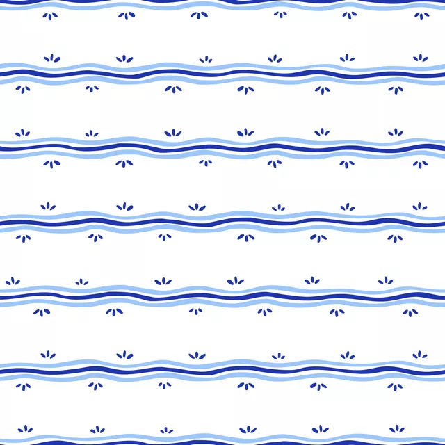 Tischdecke Coquette Cottage blau