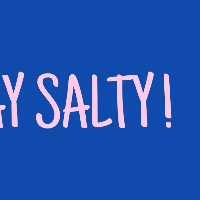 Bankauflage Stay Salty