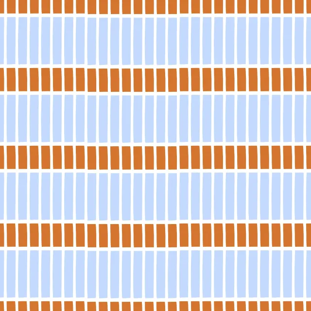 Bankauflage Horizontale Linien Himmelblau
