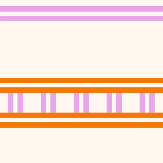 Kissen light tribal stripes