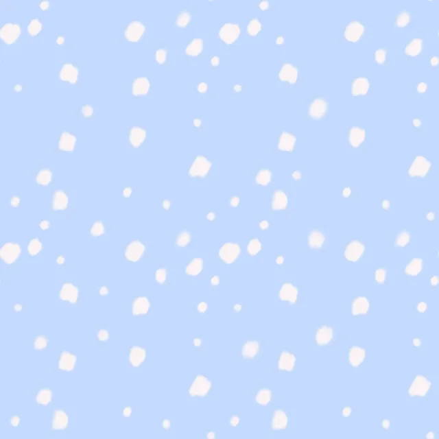 Kissen Fleckenmuster Blau