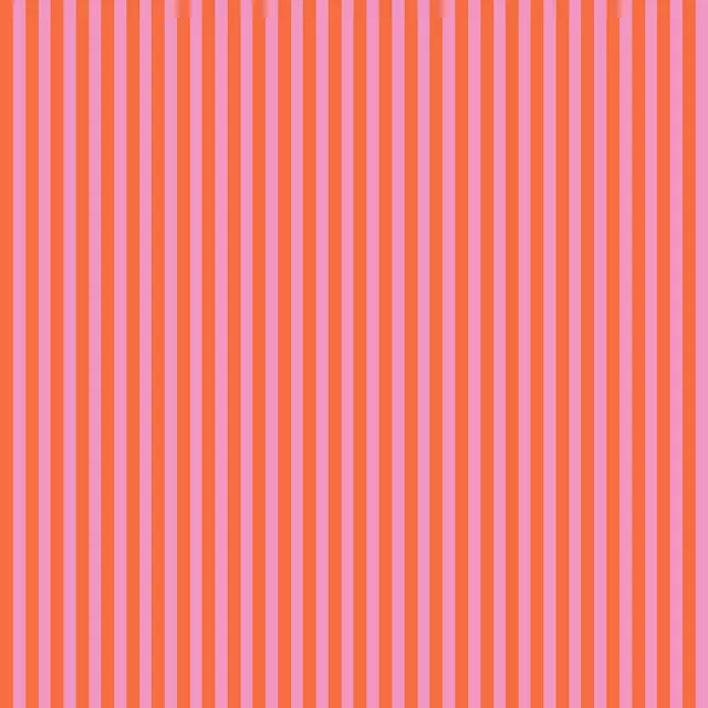 Kissen Stripes Babypink Karotte