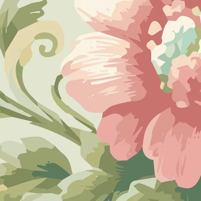 Tischset Botanischer Barock Blüten 2