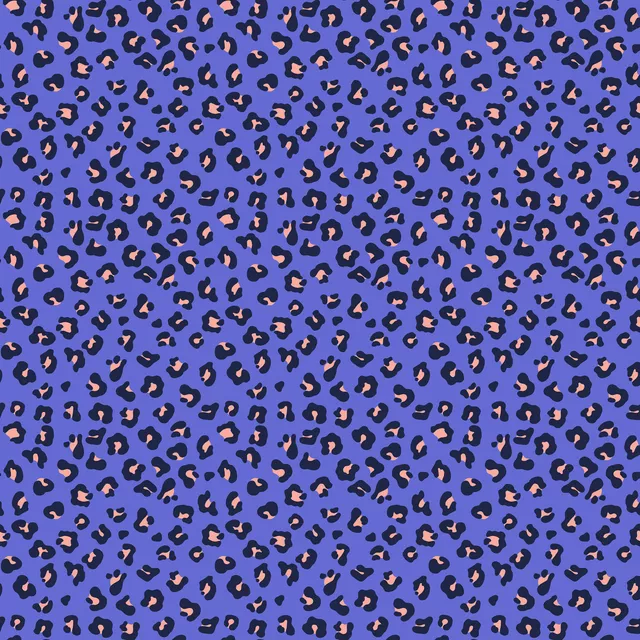 Bankauflage Leo Pattern blue