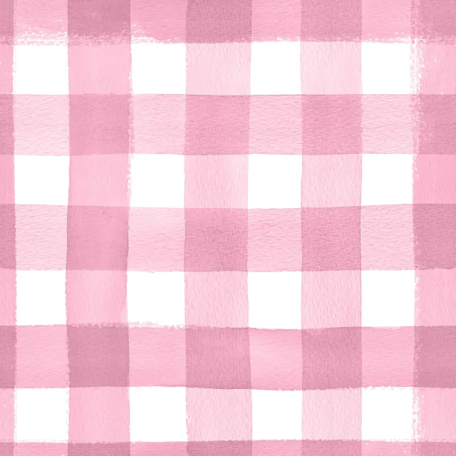 Tischdecke Karo Gingham Watercolor Pink