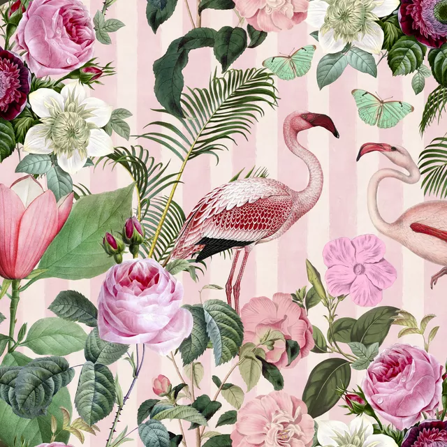 Kissen Flamingo Rendezvous