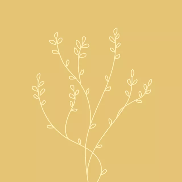 Kissen LINEAR Zweig 2