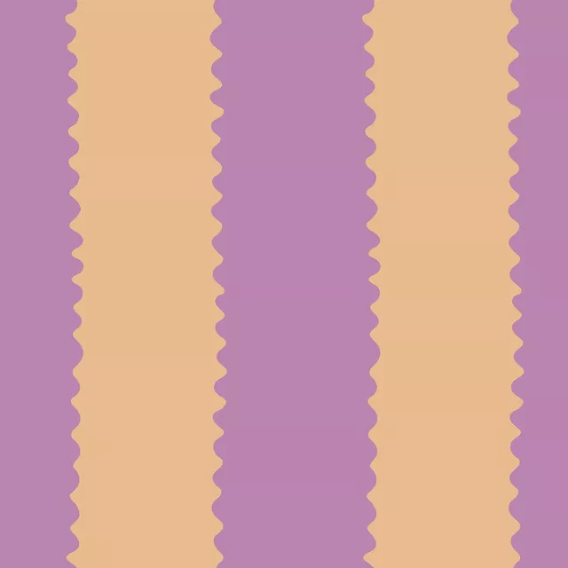 Raffrollo Breite Streifen lila gelb