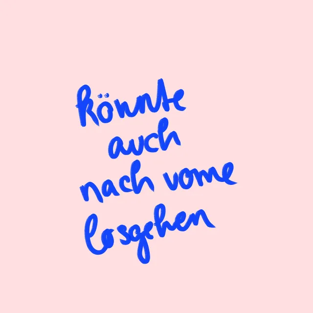 Servietten Nach vorne losgehen