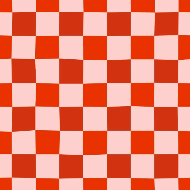 Tischdecke Mini Karos rot