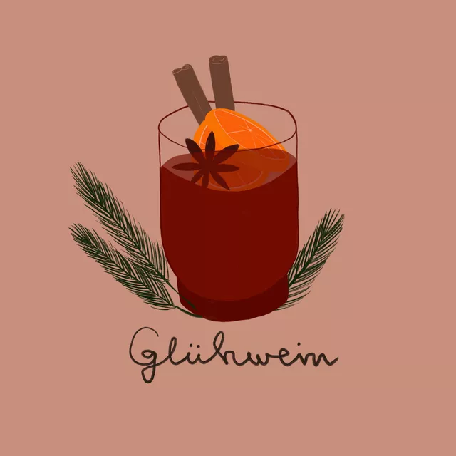 Kissen Glühwein