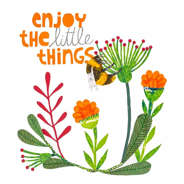 Tischset Enjoy the little things