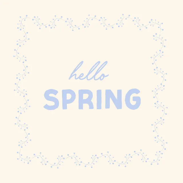 Kissen Hello Spring