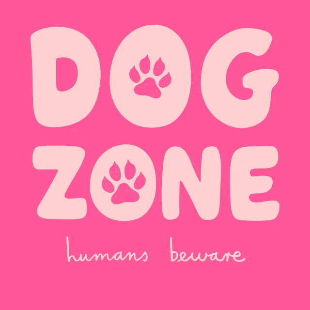 Kissen Dog Zone Wendekissen Pink