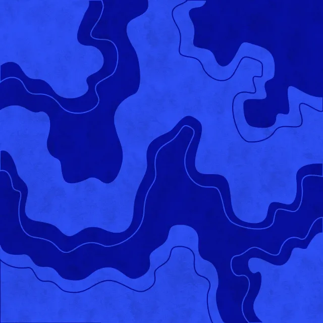 Kissen Water Textures blue