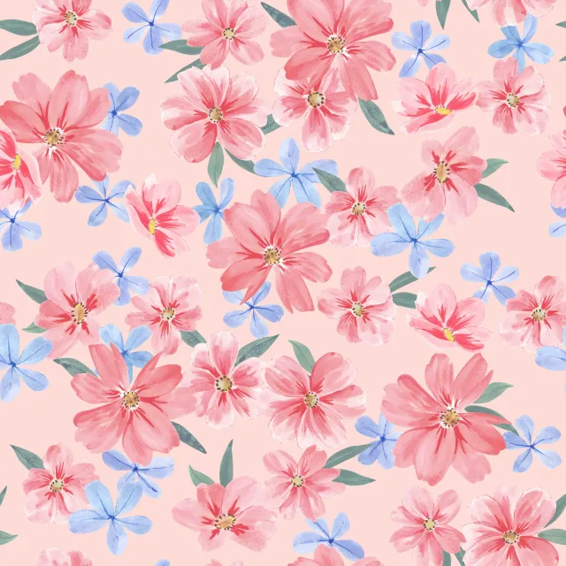 Bankauflage Happy Flowers pink