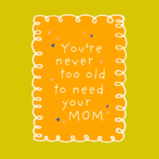 Kissen You-are-never-too-old