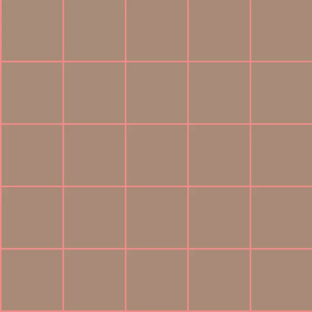 Sitzkissen Big Grid Brown Pink