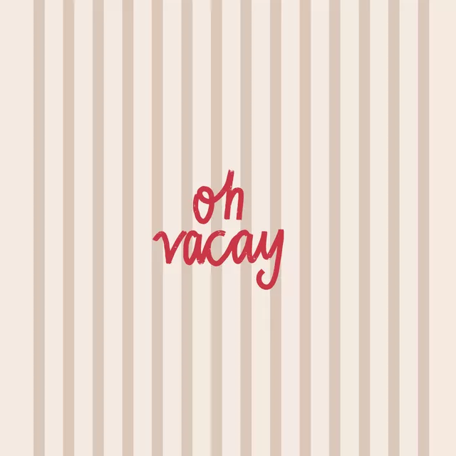 Bettwäsche Oh Vacay Stripes