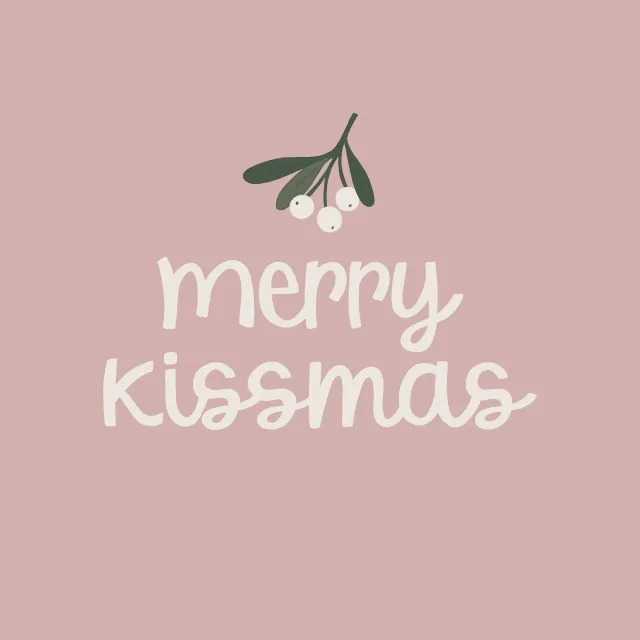 Kissen Merry Kissmas
