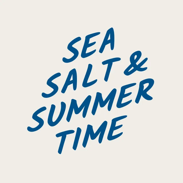 Kissen sea salt summertime Dark