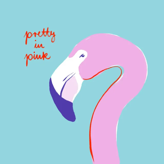 Kissen Summer Flamingo