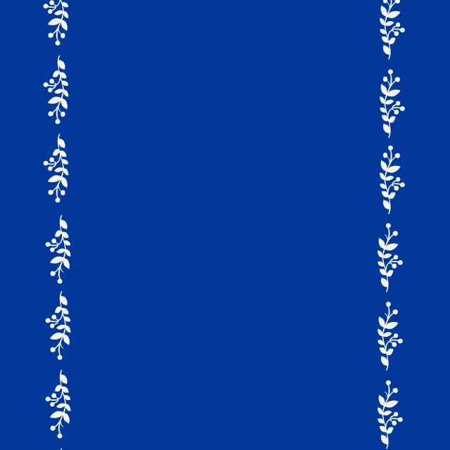 Tischläufer Blätterranken