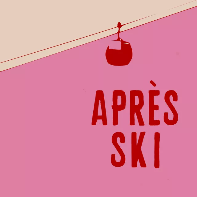 Kissen Apres Ski Gondel Pink