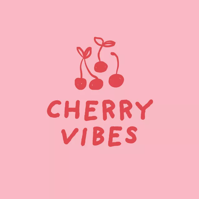 Kissen Cherry Vibes Pink