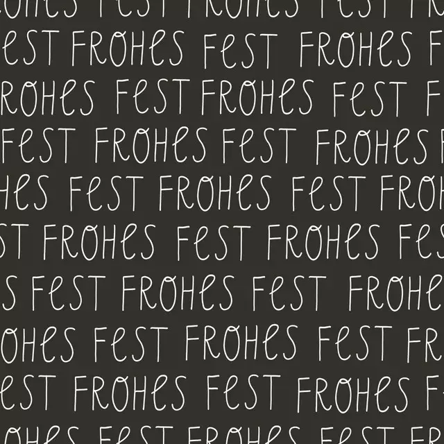 Kissen Frohes Fest charcoal