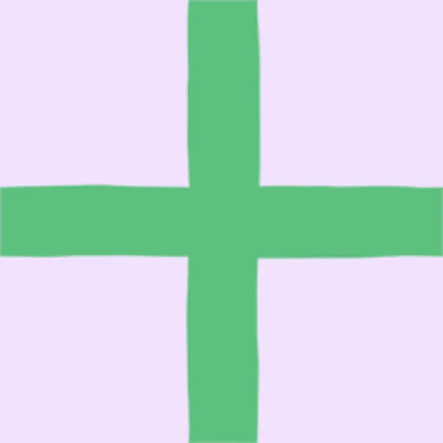 Dekovorhang Karo Grid Lila & Grün