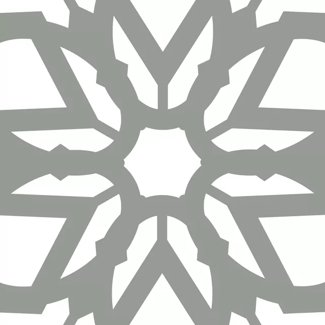 Sitzkissen Stern grafisch