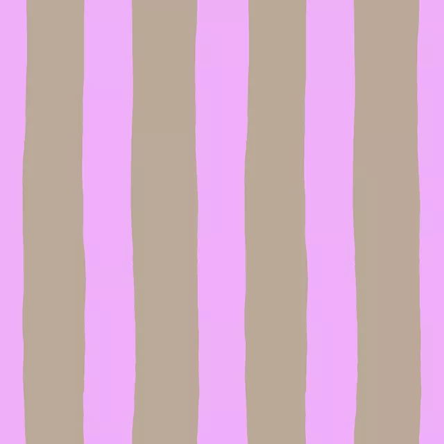 Kissen Streifen beige pink