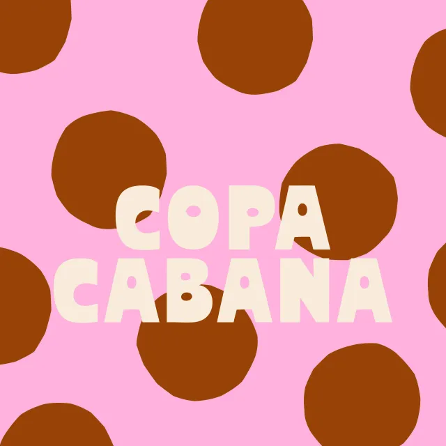 Sitzkissen Punkte Copacabana