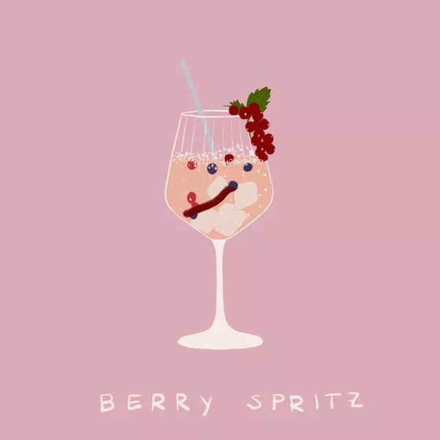 Geschirrtuch Berry Spritz