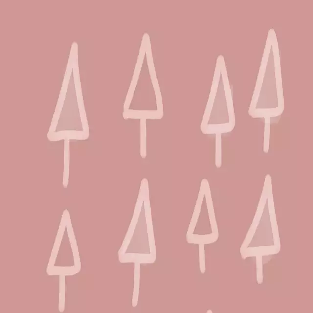 Tischläufer Rose Tannen