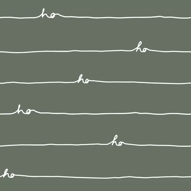 Tischläufer Ho Ho Ho green