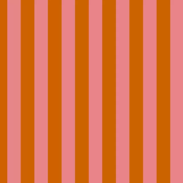 Bettwäsche Herbst  Streifen Pink Orange