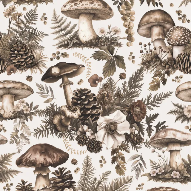 Sitzkissen Woodland Mushroom Charm II