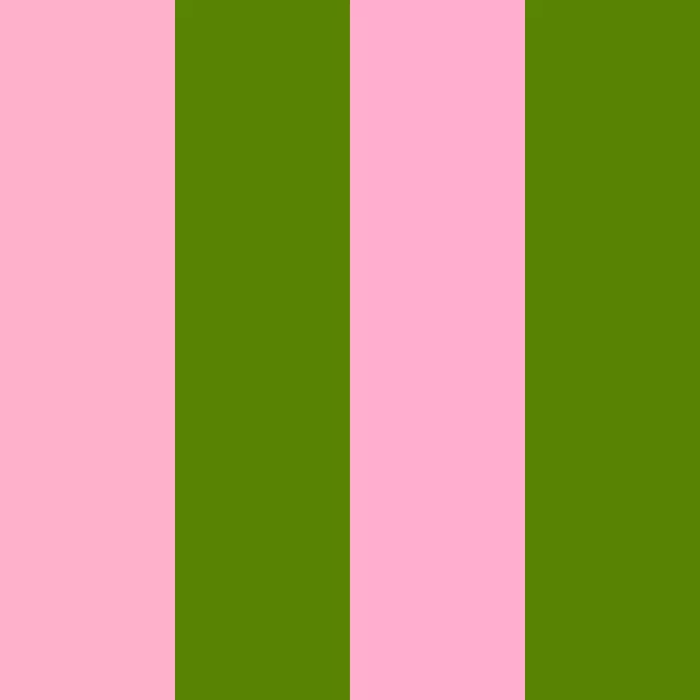Tischdecke Streifen Allover grün rosa