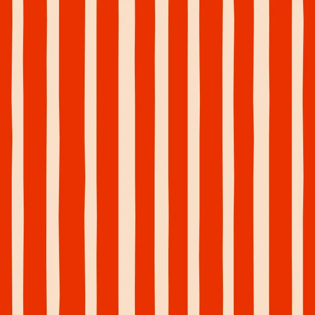 Bettwäsche Streifen rot beige