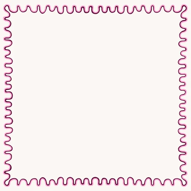 Servietten Welle Burgundy Pink