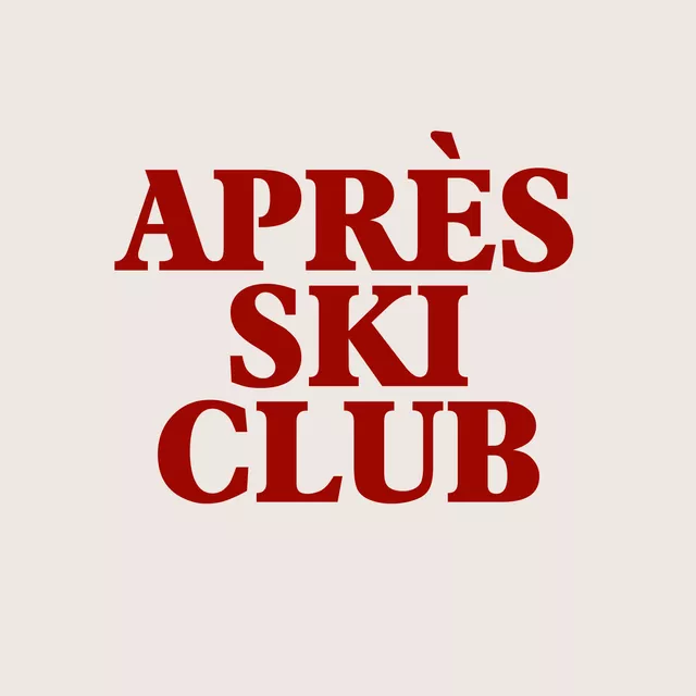 Kissen Après Ski Club Beige