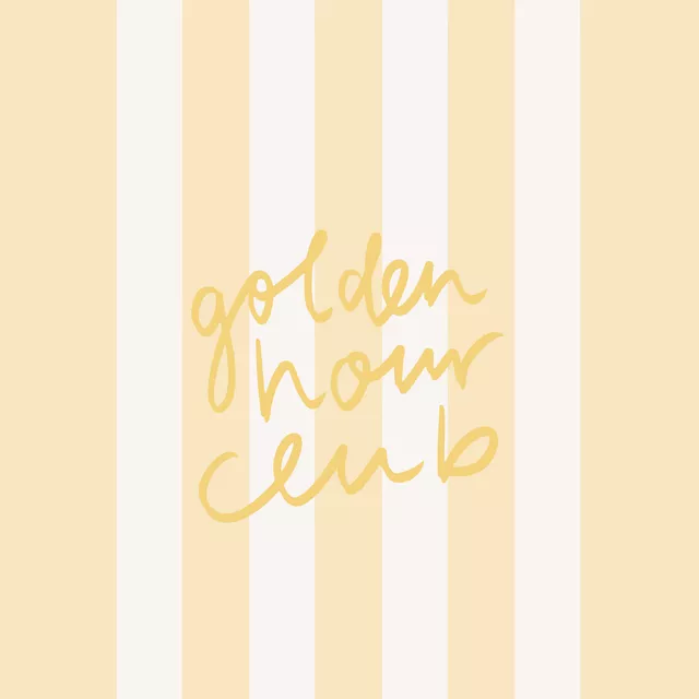 Kissen Golden Hour Club Buttermilk