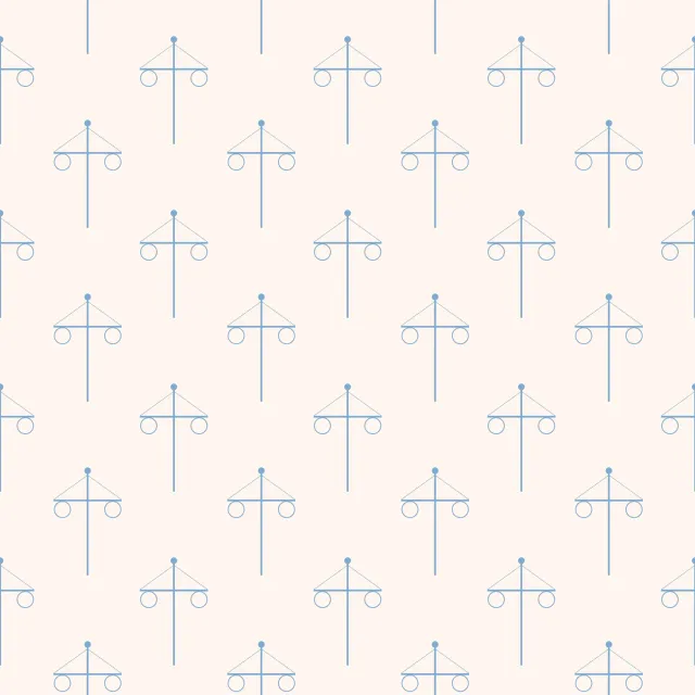 Kissen Maibaum Pattern