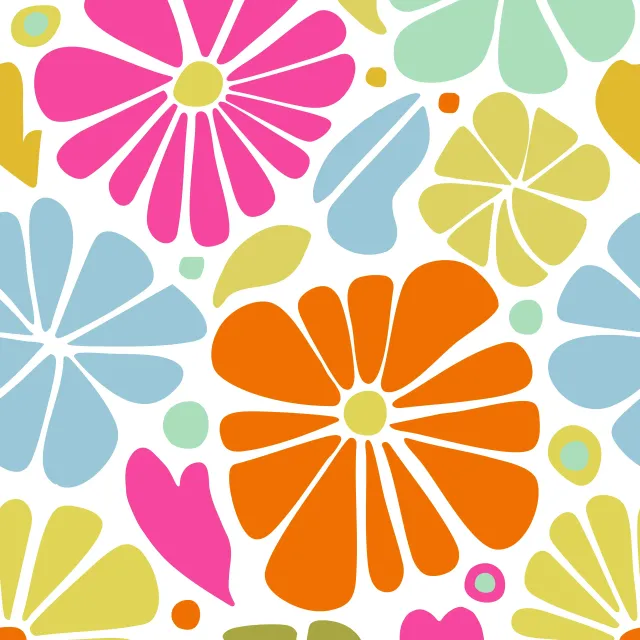 Raffrollo Floral GardenFun